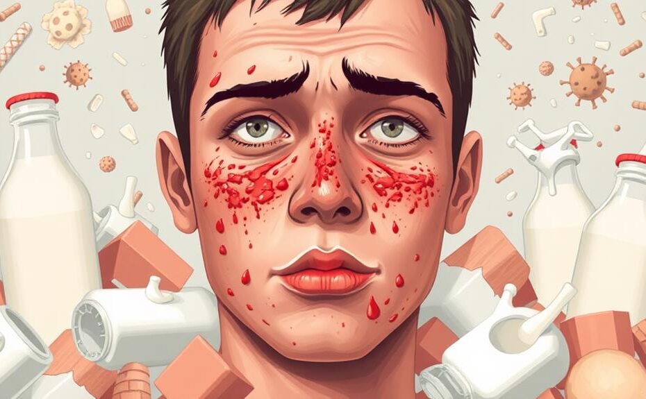 dairy consumption and acne