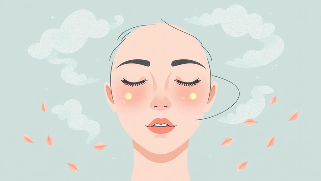 handling stress from acne
