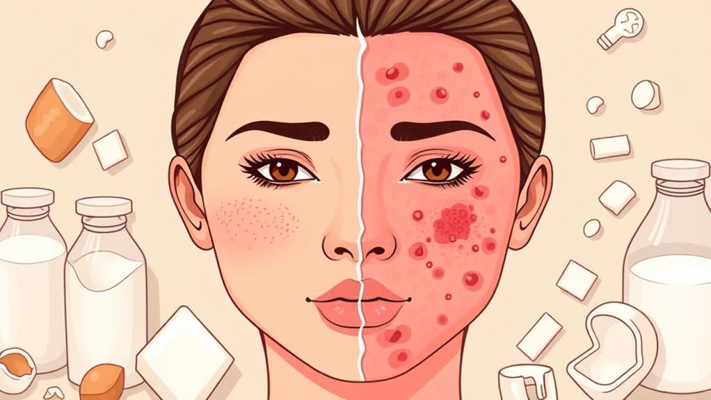 milk s effects on skin