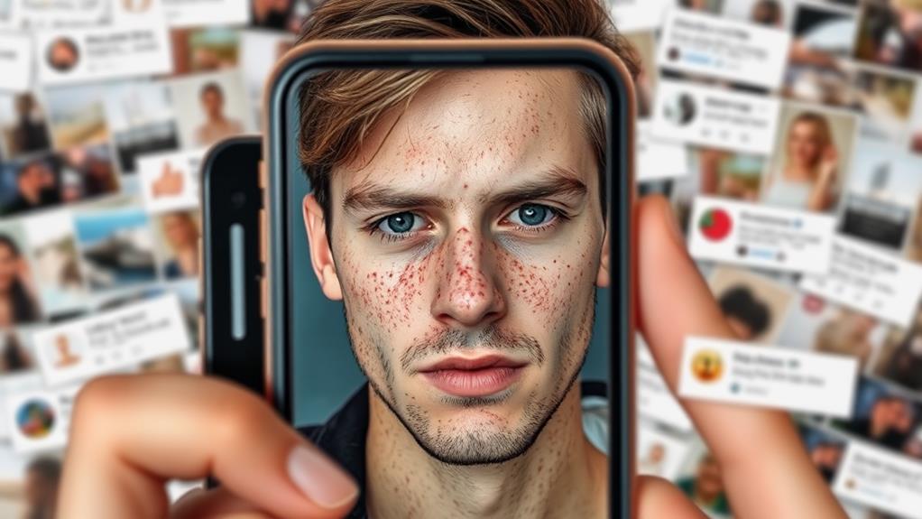 skin issues go viral