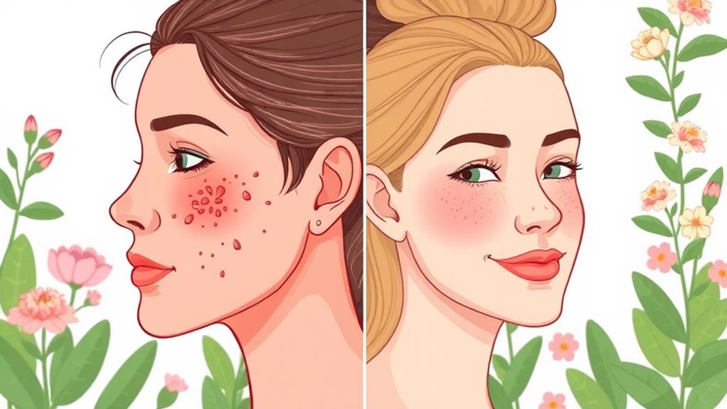 transitioning off acne treatment